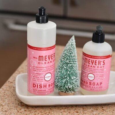 Mrs. Meyer’s Clean Day Peppermint Liquid Hand Soap – 12.5 fl oz Bottles (Pack of 6)