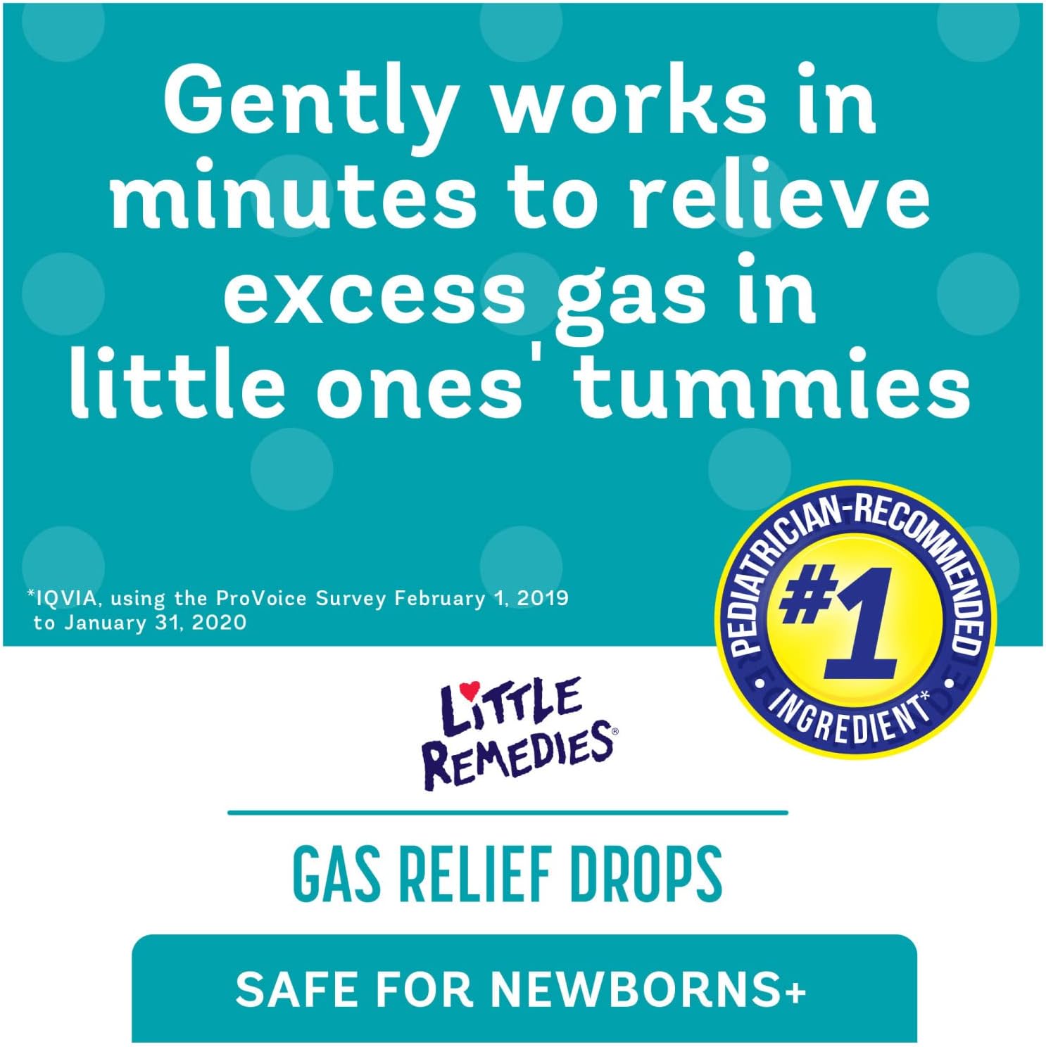 Baby Gas Relief Drops, Natural Berry Flavor