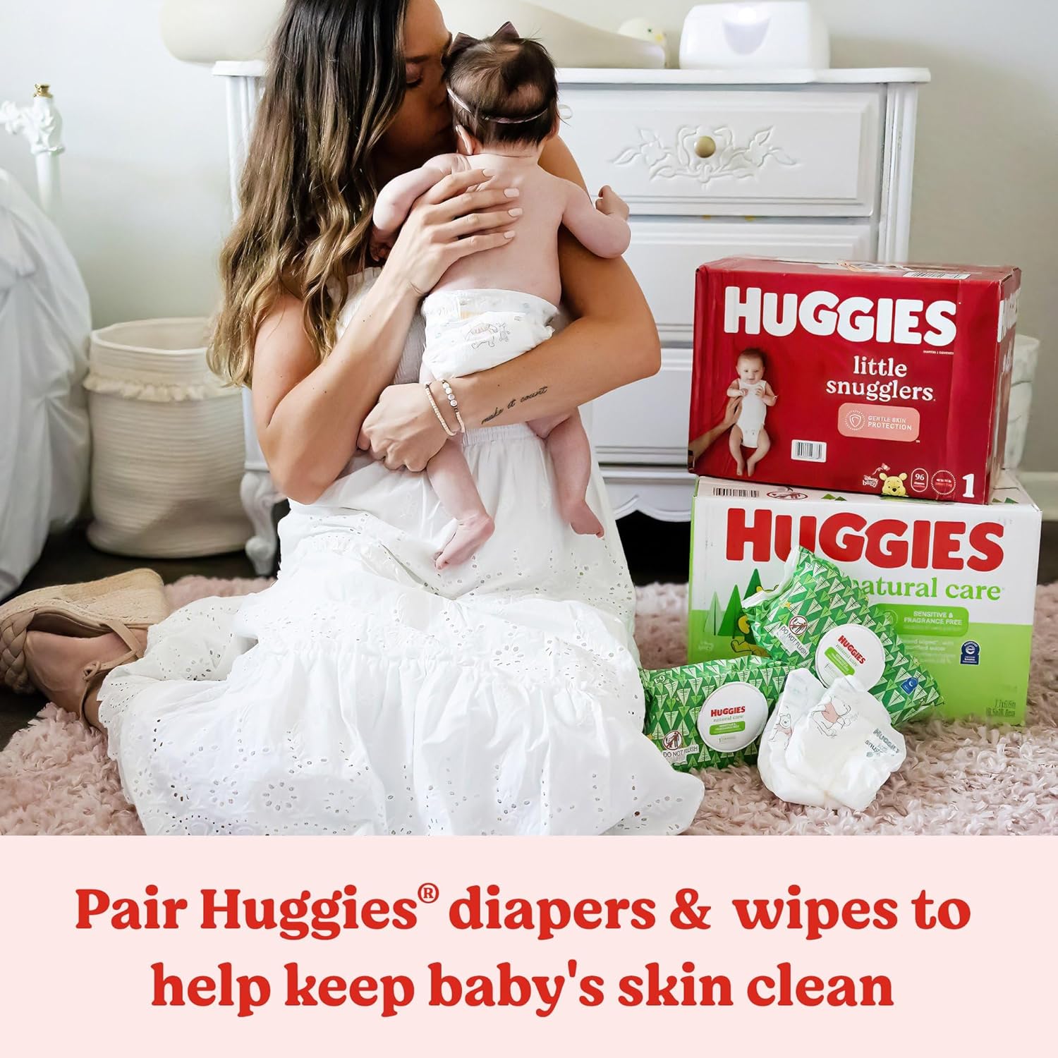 Pampers Aqua Pure Baby Wipes.